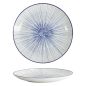 Preview: Teller Nippon Blue Lines, Porzellan, &Oslash; 25,7 cm