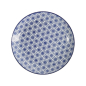 Preview: Plate Nippon Blue Stars, Porcelain, Ø 25.7 cm, Item No. 17957
