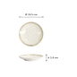 Preview: Plate White, Melamine, Ø 15.5 cm, Item No. 18230