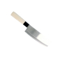 Preview: Nakiri-Messer (Gemüsemesser) Sekiryu, Rostfreier Edelstahl, Klinge 16,5 cm, Griff aus Holz, Art.-Nr. 18283