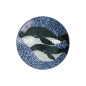 Preview: Pastateller Kawaii Ohira Whale Blau/Weiß, Porzellan, Ø 21,7 cm, 800 ml, Art.-Nr. 18330