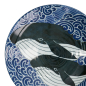 Preview: TDS, Pasta plate, Kawaii Ohira Whale, Ø 21.7 x 5.3 cm, Item No. 18330