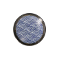 Preview: Teller Aisai Seigaiha Blau, Steinzeug, Ø 19,5 cm, Art.-Nr. 18566