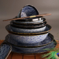 Preview: Ramenschale Aisai Seigaiha, Steinzeug, 1,3 l, Art.-Nr. 18581