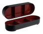 Preview: TDS, Bentobox, ABS Lacquerware, Oval Hegime Black, 36.2x12.4x5.7 cm, Art.-Nr. 18624