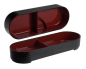 Preview: TDS, Bentobox, ABS Lacquerware, Oval Hegime Black, 36.2x12.4x5.7 cm, Art.-Nr. 18624