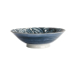 Preview: Schale Japonism Crane Dunkelgrau, Porzellan, 25,2 × 7,7 cm, Art.-Nr. 18688