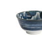 Preview: Bowl Japonism Lion Dunkelgrau, Porcelain, Ø 12.7 cm. Height 6.8 cm, Item No. 18700
