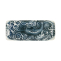 Preview: Serving Platter Japonism Carp Grey, White, Porcelain, 28.5 × 14 × 2.5 cm, Item No. 18746