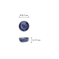 Preview: Sauce Bowl Japonism Carp Blue, Porcelain, Ø 8.7 cm, Item No. 18750