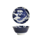 Preview: Reisschale Japonism Dragon Blau, Porzellan, 500 ml