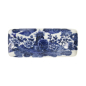 Preview: Serving Platter Japonism Lion Blue, White, Porcelain, 28.5 × 14 × 2.5 cm, Item No. 18770