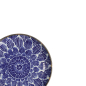 Preview: Teller Ohuke Dahlia Blau/Weiß, Porzellan, Ø 15,8 cm, Art.-Nr. 18887