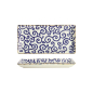 Preview: Sushi Plate Ten Karakusa Blue, White, Porcelain, 23 &times; 11.5 cm