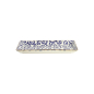 Preview: Sushi Plate Ten Karakusa Blue, White, Porcelain, 23 × 11.5 cm, Item No. 18902