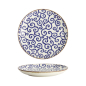 Preview: Plate Ten Karakusa Blue, White, Porcelain, &Oslash; 21.5 cm