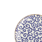 Preview: Plate Ten Karakusa Blue, White, Porcelain, Ø 21.5 cm, Item No. 18904