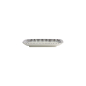 Preview: Sushi-Platte Shin Tokusa Blau/Weiß, Porzellan, 16,7 × 11,1 × 2,2 cm, Art.-Nr. 20246