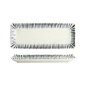 Preview: Sushi Plate Shin Tokusa Blue, White, Porcelain, 27.7 &times; 11.1 &times; 2.8 cm