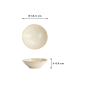 Preview: Reisschale Titanium Matte, Porzellan, 250 ml, Art.-Nr. 20374