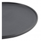 Preview: Ø 23.9x2.2cm Yuzu Black Round Plate with Rim  at Tokyo Design Studio (picture 6 of 7)
