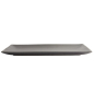 Preview: Ø 34.3x19.4x2.4cm Yuzu Black Rect. Plate at Tokyo Design Studio (picture 4 of 5)