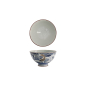 Preview: Rice Bowl Kawaii Carp Blue, Porcelain, 300 ml