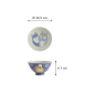 Preview: Rice Bowl Kawaii Shiba-Dog Blue, Porcelain, 350 ml, Item No. 20986