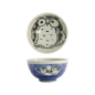 Preview: Rice Bowl Kawaii Owl Blue, Porcelain, 600 ml