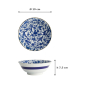 Preview: Noodle Bowl Japan Flower, Porcelain, 1 L, Item No. 2099