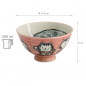 Preview: Kawaii Cat Reis-Schale bei Tokyo Design Studio (Bild 5 von 5)