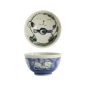 Preview: Reisschale Kawaii Cat Blau, Porzellan, 600 ml