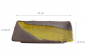 Preview: Shiratsu Yuzucha Nagashi Bk/Gd Large Angled Plate at Tokyo Design Studio (picture 3 of 3)