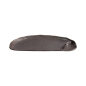 Preview: Serving Platter Hyosho Brown, Porcelain, 27.5 × 12 × 2.5 cm, Item No. 21076
