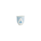 Preview: Mug Lily Flower Light Blue, Porcelain, 250 ml, Item No. 21149