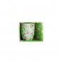 Preview: Grün Kawaii Blume Tasse in Geschenkbox bei Tokyo Design Studio (Bild 1 von 2)