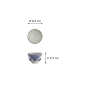 Preview: Cup Lily Flower Blue, Porcelain, 150 ml, Item No. 21194