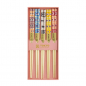 Preview: Pink Flowers Chopstick Set 5 pair at Tokyo Design Studio (picture 4 of 4)