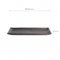 Preview: Onyx Noir Rectangular Plate at Tokyo Design Studio (picture 6 of 6)