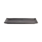 Preview: Sushi-Platte Onyx Noir Schwarz, Porzellan, 28,5 × 12,5 cm, Art.-Nr. 21351