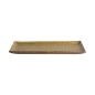 Preview: Sushi Plate Iga Irabo Brown, Porcelain, 28.5 × 12.5 cm, Item No. 21357