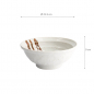 Preview: Akatetsu Nagashi Shirahagi Mixed Bowls Noodle Bowl at Tokyo Design Studio (picture 5 of 5)