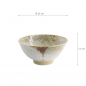 Preview: Yukishino Weiß/Braun Schale bei Tokyo Design Studio (Bild 5 von 5)