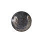 Preview: Plate Arahake Black, Brown, Stoneware, Ø 16.7 cm, Item No. 21424