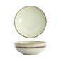 Preview: Tayo-Schale Wasabi Hellgr&uuml;n/Beige, Keramik, &Oslash; 19,5 cm