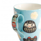 Preview: Ø 8.5x10.2cm 380ml  Kawaii Japan Mug W/Giftbox Blue Cat at Tokyo Design Studio (picture 3 of 5)