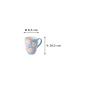 Preview: Tasse Kawaii Lucky Cat Weiß/Schwarz in Geschenkbox, Porzellan, 380 ml, Art.-Nr. 21533