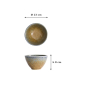 Preview: Tayo-Schale Mino Yaki Reef Blue, Keramik, 550 ml, Art.-Nr. 21581