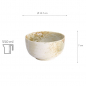 Preview: White/Brown Yukishino Tayo Bowl at Tokyo Design Studio (picture 6 of 6)