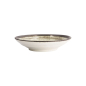 Preview: Deep Plate Asashio Dark Brown, Beige, Stoneware, Ø 23 cm, Item No. 21631